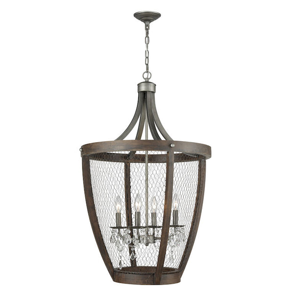 RENAISSANCE INVENTION 23'' WIDE 4-LIGHT PENDANT