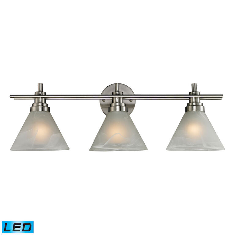 PEMBERTON 26'' WIDE 3-LIGHT VANITY LIGHT ALSO AVAILABLE WITH LED @$363.40---CALL OR TEXT FOR AVAILABILITY