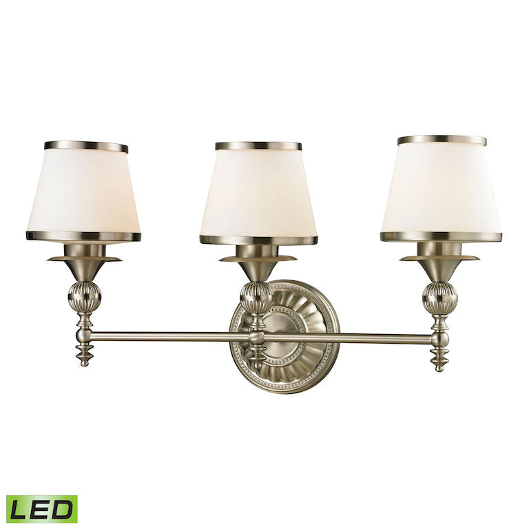 SMITHFIELD 25'' WIDE 3-LIGHT VANITY LIGHT ALSO AVAILABLE WITH LED @$581.90---CALL OR TEXT 270-943-9392 FOR AVAILABILITY