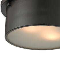 SIMPSON 10'' WIDE 2-LIGHT FLUSH MOUNT---CALL OR TEXT 270-943-9392 FOR AVAILABILITY
