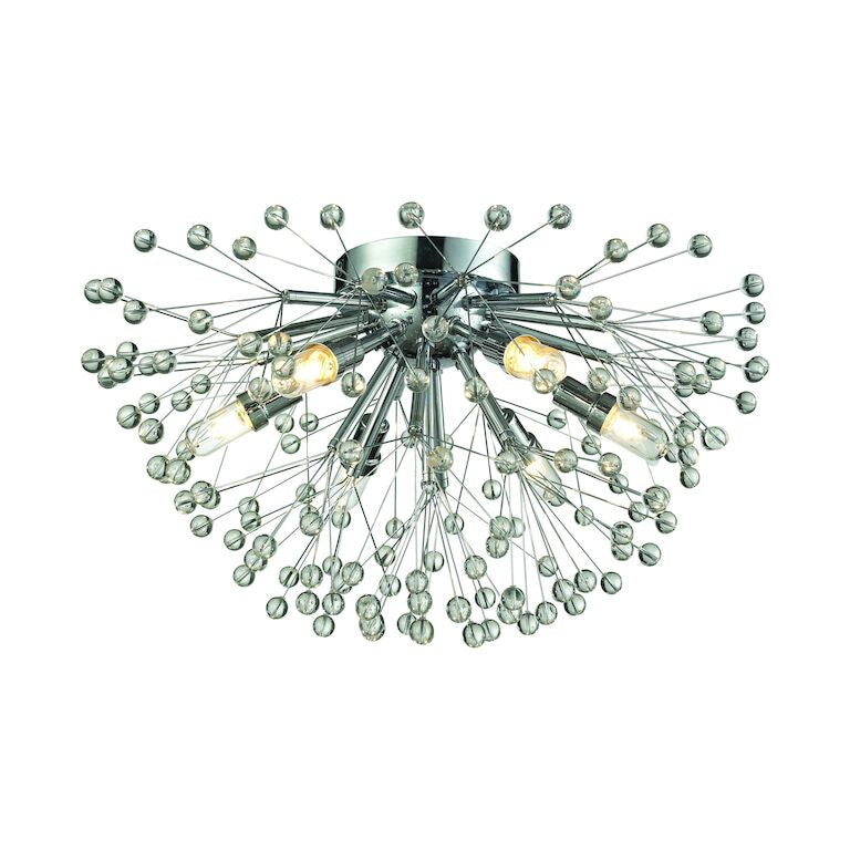STARBURST 19'' WIDE 6-LIGHT FLUSH MOUNT---CALL OR TEXT 270-943-9392 FOR AVAILABILITY