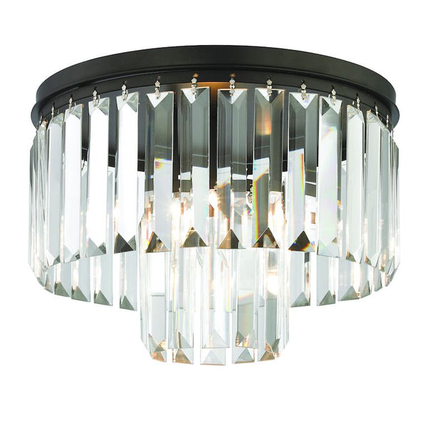 PALACIAL 12'' WIDE 1-LIGHT SEMI FLUSH MOUNT ALSO AVAILABLE WITH LED @$372.60