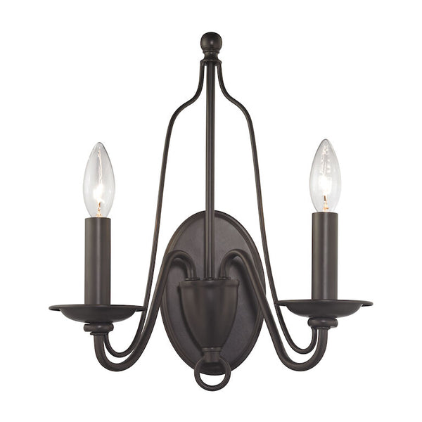 MONROE 15'' HIGH 2-LIGHT SCONCE