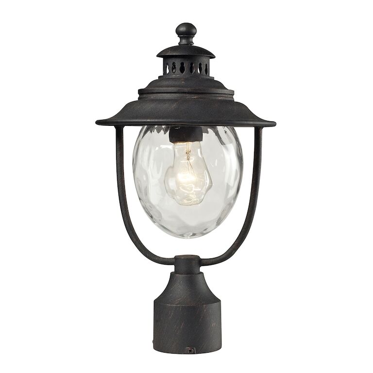 SEARSPORT 15'' HIGH 1-LIGHT OUTDOOR POST LIGHT---CALL OR TEXT 270-943-9392 FOR AVAILABILITY - King Luxury Lighting