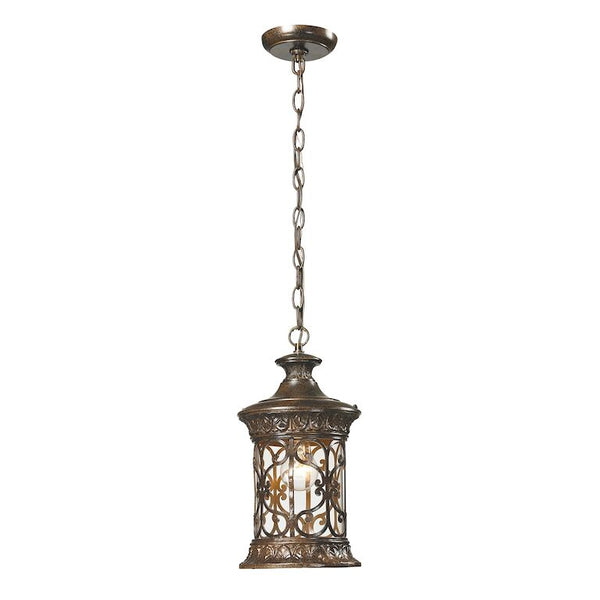 ORLEAN 7'' WIDE 1-LIGHT OUTDOOR PENDANT---CALL OR TEXT 270-943-9392 FOR AVAILABILITY - King Luxury Lighting