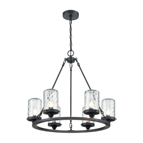 TORCH 26'' WIDE 6-LIGHT OUTDOOR PENDANT---CALL OR TEXT 270-943-9392 FOR AVAILABILITY - King Luxury Lighting