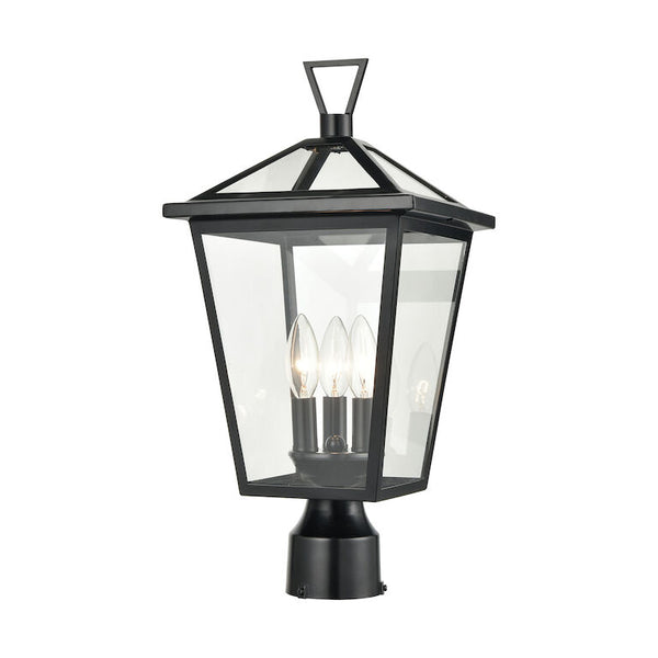 MAIN STREET 19'' HIGH 3-LIGHT OUTDOOR POST LIGHT---CALL OR TEXT 270-943-9392 FOR AVAILABILITY - King Luxury Lighting