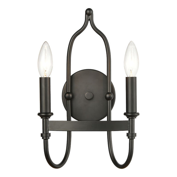 WICKSHIRE 14'' HIGH 2-LIGHT SCONCE