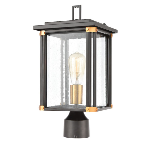 VINCENTOWN 17'' HIGH 1-LIGHT OUTDOOR POST LIGHT---CALL OR TEXT 270-943-9392 FOR AVAILABILITY - King Luxury Lighting