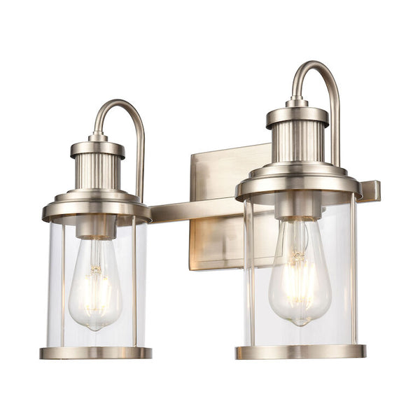 MILLBURN 15'' WIDE 2-LIGHT VANITY LIGHT ALSO AVAILABLE IN MATTE BLACK