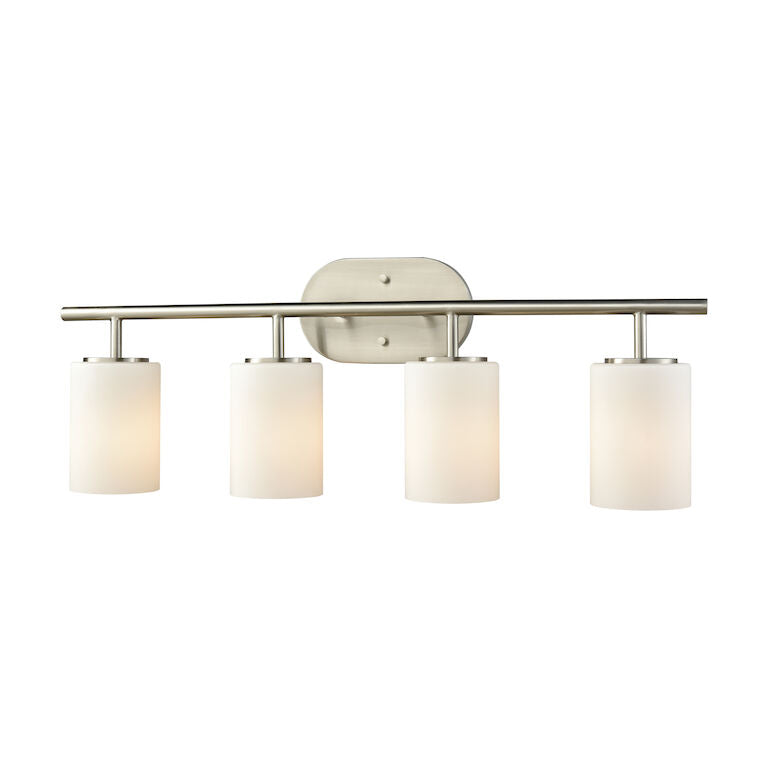 PEMLICO 28'' WIDE 4-LIGHT VANITY LIGHT ALSO AVAILABLE IN OIL RUBBED BRONZE