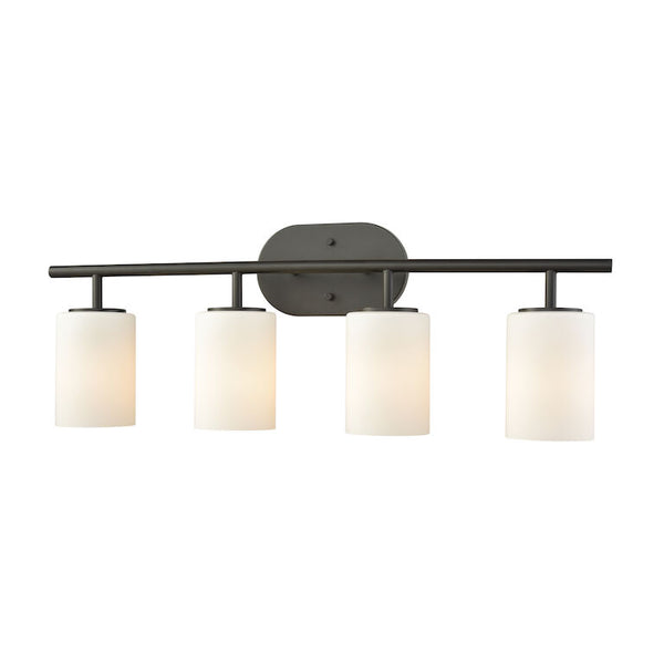 PEMLICO 28'' WIDE 4-LIGHT VANITY LIGHT ALSO AVAILABLE IN OIL RUBBED BRONZE