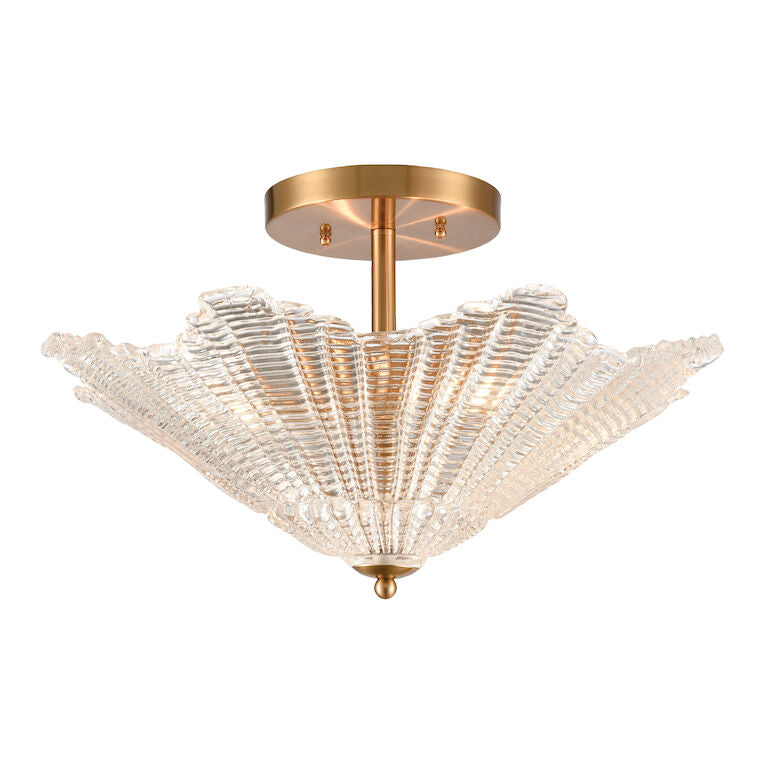 RADIANCE 20'' WIDE 4-LIGHT SEMI FLUSH MOUNT---CALL OR TEXT 270-943-9392 FOR AVAILABILITY