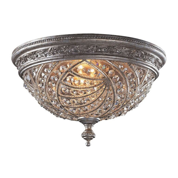 RENAISSANCE 16'' WIDE 4-LIGHT FLUSH MOUNT---CALL OR TEXT 270-943-9392 FOR AVAILABILITY