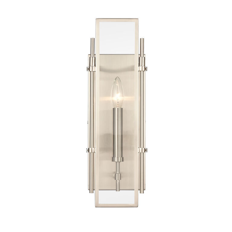 MECHANIST 17'' HIGH 1-LIGHT SCONCE ALSO AVAILABLE IN SATIN NICKEL---CALL OR TEXT 270-943-9392 FOR AVAILABILITY