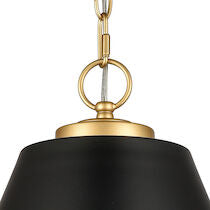 VELLUS 14'' WIDE 1-LIGHT PENDANT ALSO AVAILABLE IN MATTE WHITE