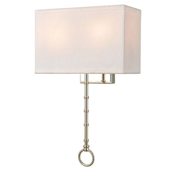 SHANNON 17'' HIGH 2-LIGHT SCONCE ALSO AVAILABLE IN WARM BRASS & OIL RUBBED BRONZE---CALL OR TEXT 270-943-9392 FOR AVAILABILTY