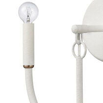 MODERN ORGANICS 11'' HIGH 2-LIGHT SCONCE ALSO AVAILABLE IN CHARCOAL