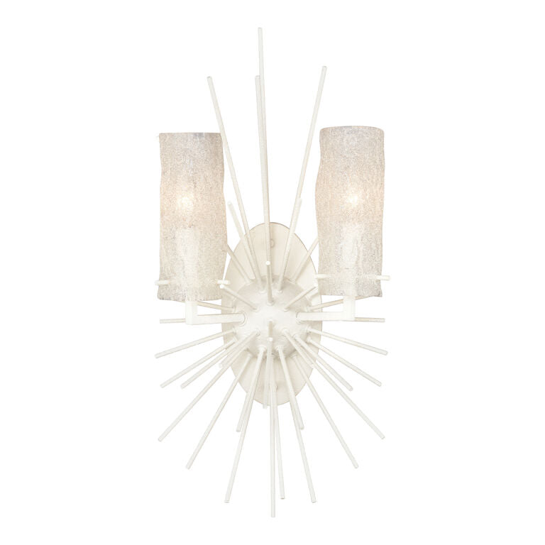 SEA URCHIN 21'' HIGH 2-LIGHT SCONCE