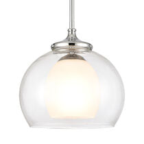 SALIENT 10'' WIDE 1-LIGHT MINI PENDANT ALSO AVAILABLE IN POLISH NICKEL---CALL OR TEXT 270-943-9392 FOR AVAILABILITY