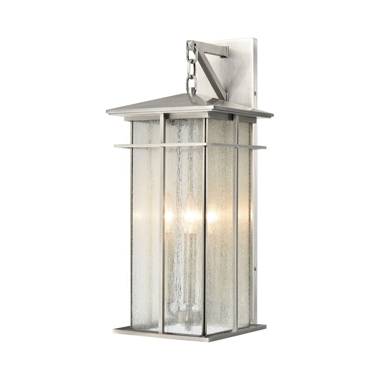 OAK PARK 22'' HIGH 3-LIGHT OUTDOOR SCONCE ALSO AVAILABLE IN ANTIQUIE BRUSHED ALUMINUM