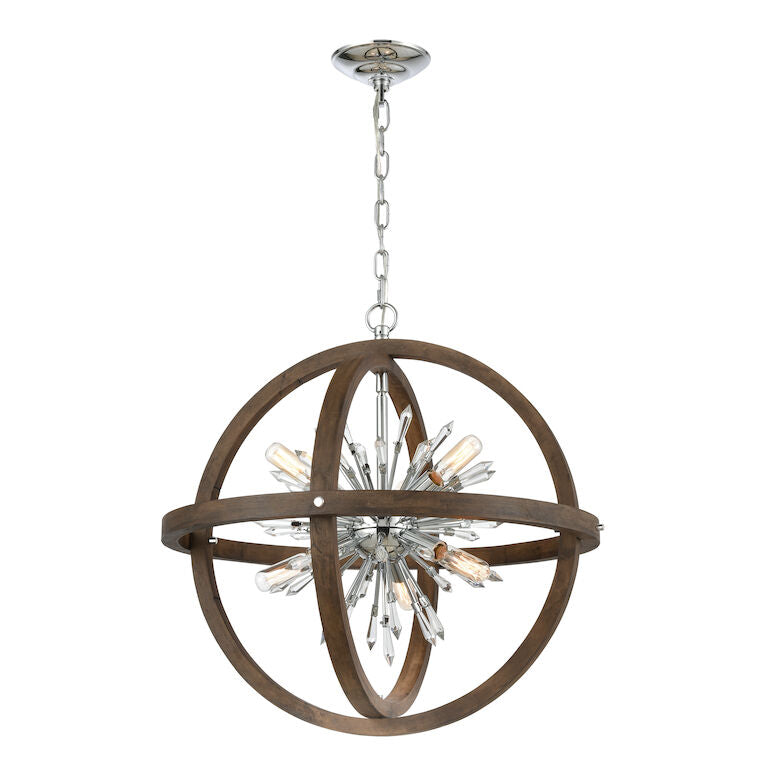 MORNING STAR 30'' WIDE 10-LIGHT PENDANT---CALL OR TEXT 270-943-9392 FOR AVAILABILITY