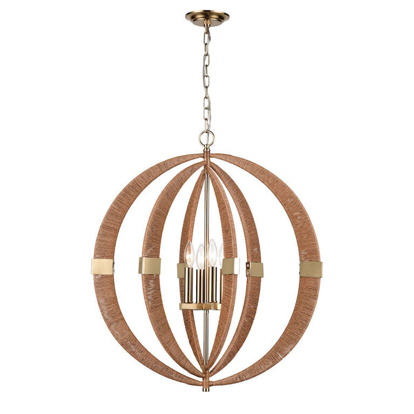 PYRUS 27'' WIDE 4-LIGHT PENDANT---CALL OR TEXT 270-943-9392 FOR AVAILABILITY