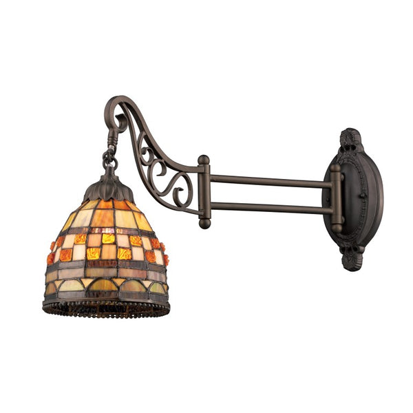 JEWELSTONE 12'' HIGH 1-LIGHT SCONCE ALSO AVAILABLE WITH LED @$381.80---CALL OR TEXT 270-943-9392 FOR AVAILABILITY