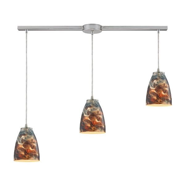 ABSTRACTIONS CONFIGURABLE 3-LIGHT SLIM PENDANT---CALL OR TEXT 270-943-9392 FOR AVAILABILITY - King Luxury Lighting
