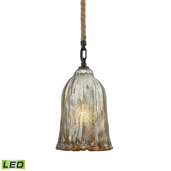 HAND FORMED GLASS 6'' WIDE 1-LIGHT MINI PENDANT ALSO AVAILABLE WITH LED @$411.70