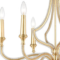 LA ROCHELLE 26'' WIDE 6-LIGHT CHANDELIER---CALL OR TEXT 270-943-9392 FOR AVAILABILITY