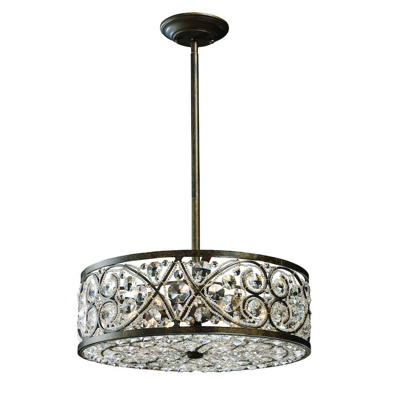 AMHERST 17'' WIDE 6-LIGHT CHANDELIER---CALL OR TEXT 270-943-9392 FOR AVAILABILITY