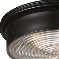 CHADWICK 15'' WIDE 3-LIGHT FLUSH MOUNT