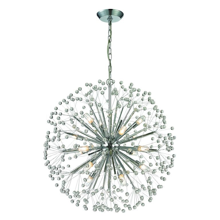 STARBURST 27'' WIDE 16-LIGHT CHANDELIER---CALL OR TEXT 270-943-9392 FOR AVAILABILITY