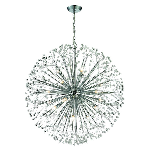 STARBURST 36'' WIDE 19-LIGHT CHANDELIER---CALL OR TEXT 270-943-9392 FOR AVAILABILITY