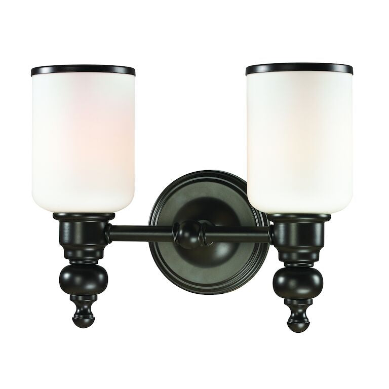 BRISTOL WAY 13'' WIDE 2-LIGHT VANITY LIGHT AVAILABLE WITH LED @$285.20 ALSO AVAILABLE IN OIL RUBBED BRONZE---CALL OR TEXT 270-943-9392 FOR AVAILABILITY