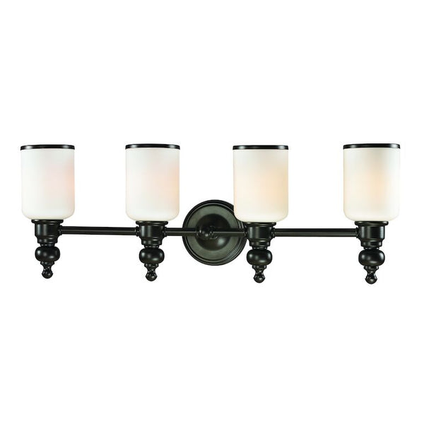 BRISTOL 29'' WIDE 4-LIGHT VANITY LIGHT ALSO AVAILABLE WITH LED @$506.00---CALL OR TEXT 270-943-9392 FOR AVAILABILITY