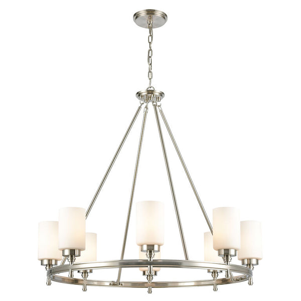 DAWSON 33'' WIDE 8-LIGHT CHANDELIER