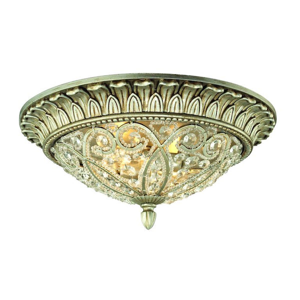 ANDALUSIA 13'' WIDE 2-LIGHT FLUSH MOUNT---CALL OR TEXT 9439392 FOR AVAILABILTIY