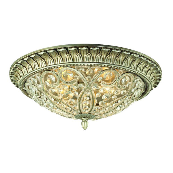 ANDALUSIA 17'' WIDE 4-LIGHT FLUSH MOUNT---CALL OR TEXT 270-943-9392 FOR AVAILABILITY