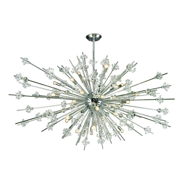 STARBURST 72'' WIDE 31-LIGHT CHANDELIER---CALL OR TEXT 270-943-9392 FOR AVAILABILITY