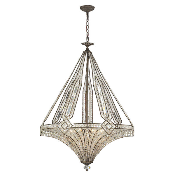 JAUSTEN 30'' WIDE 7-LIGHT CHANDELIER---CALL OR TEXT 270-943-9392 FOR AVAILABILITY