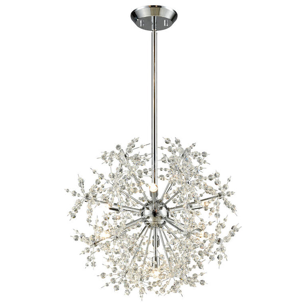 SNOWBURST 20'' WIDE 7-LIGHT CHANDELIER---CALL OR TEXT 270-943-9392 FOR AVAILABILITY