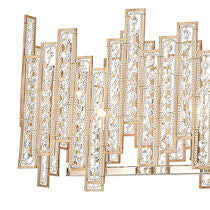 EQUILIBRIUM 34'' WIDE 5-LIGHT LINEAR CHANDELIER---CALL OR TEXT 270-943-9392 FOR AVAILABILITY