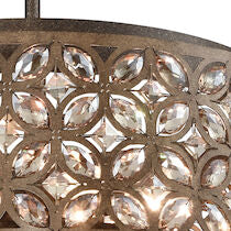 ROSSLYN 22'' WIDE 6-LIGHT CHANDELIER---CALL OR TEXT 270-943-9392 FOR AVAILABILITY