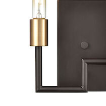 CONGRUENCY 8'' HIGH 2-LIGHT SCONCE