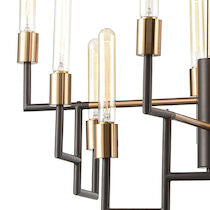 CONGRUENCY 29'' WIDE 12-LIGHT CHANDELIER---CALL OR TEXT 270-943-9392 FOR AVAILABILITY