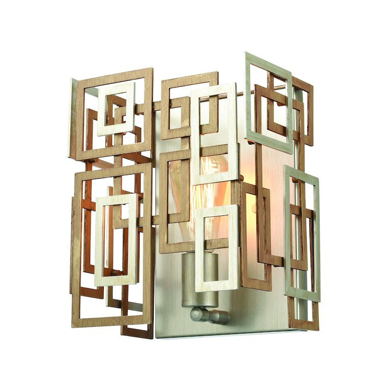 GRIDLOCK 10'' HIGH 1-LIGHT SCONCE---CALL OR TEXT 270-943-9392 FOR AVAILABILITY
