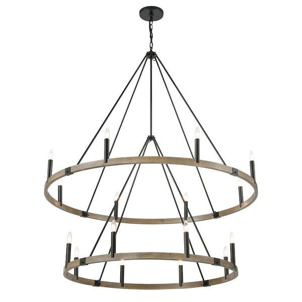 TRANSITIONS 56'' WIDE 16-LIGHT CHANDELIER---CALL OR TEXT 270-943-9392 FOR AVAILABILITY
