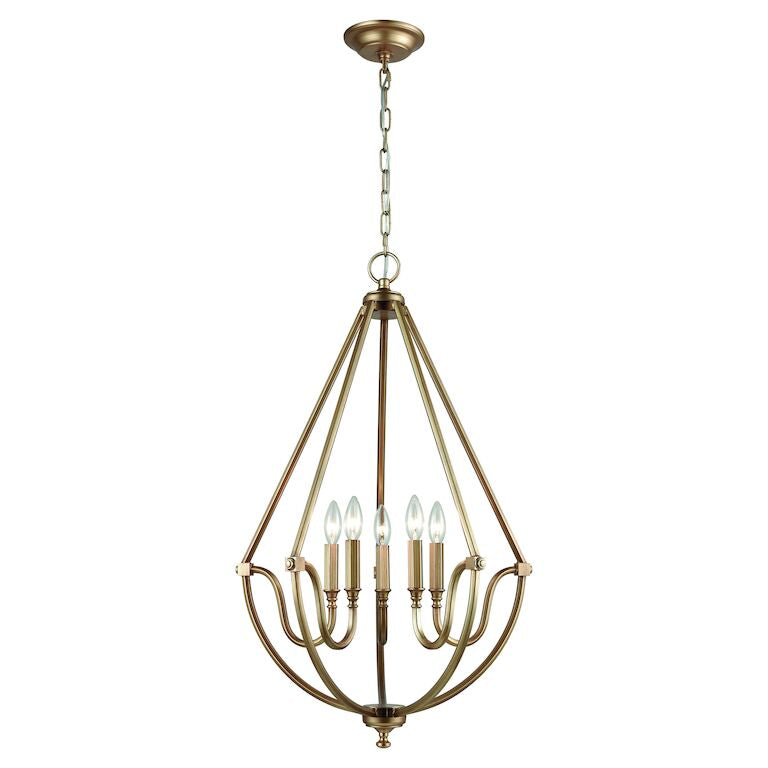 STANTON 22'' WIDE 5-LIGHT CHANDELIER---CALL OR TEXT 270-943-9392 FOR AVAILABILITY